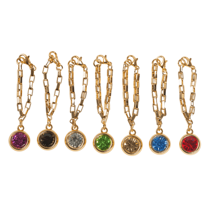 Conjunto Cristal de Marcadores de Taças