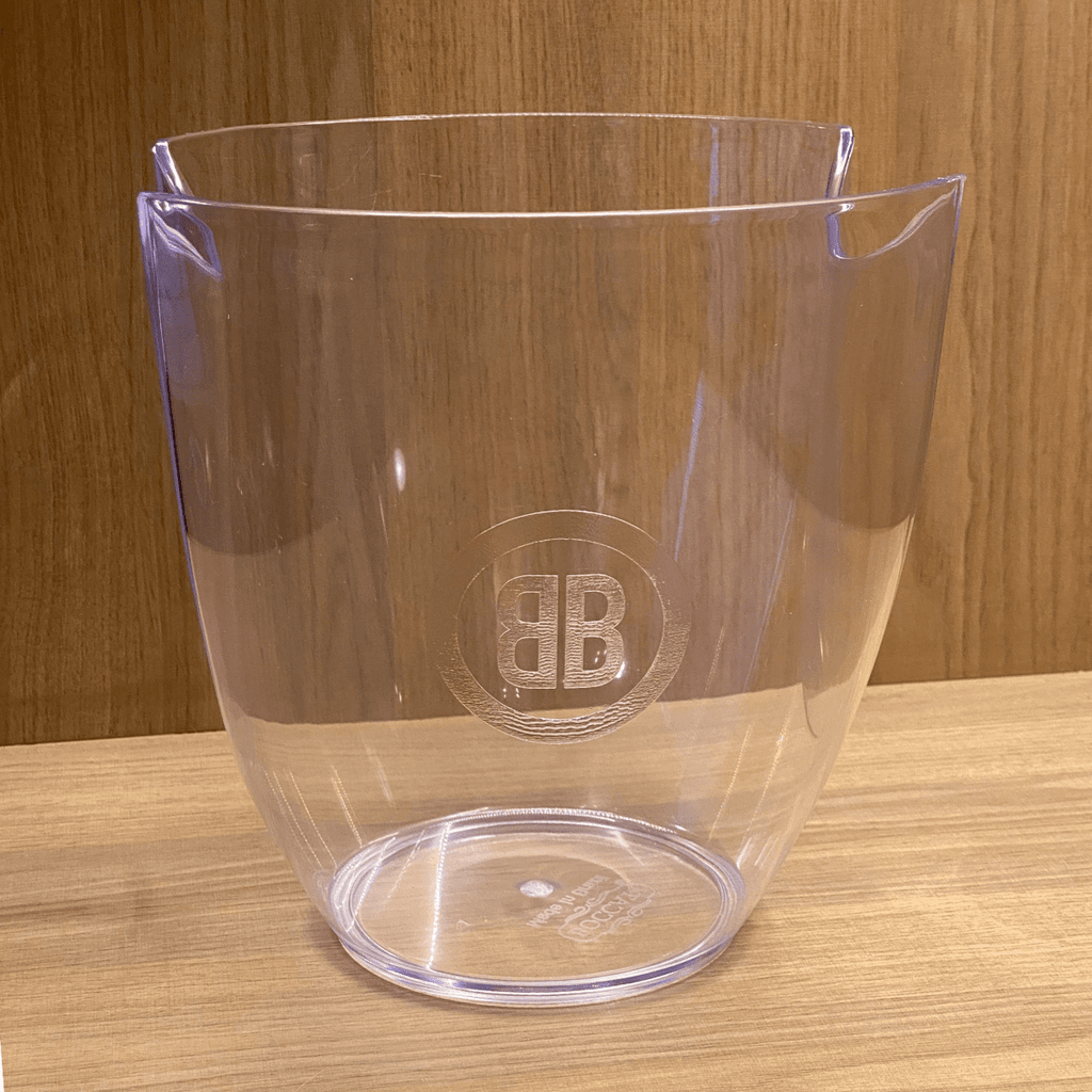 Champanheira Contemporânea Transparente para 1 Garrafa