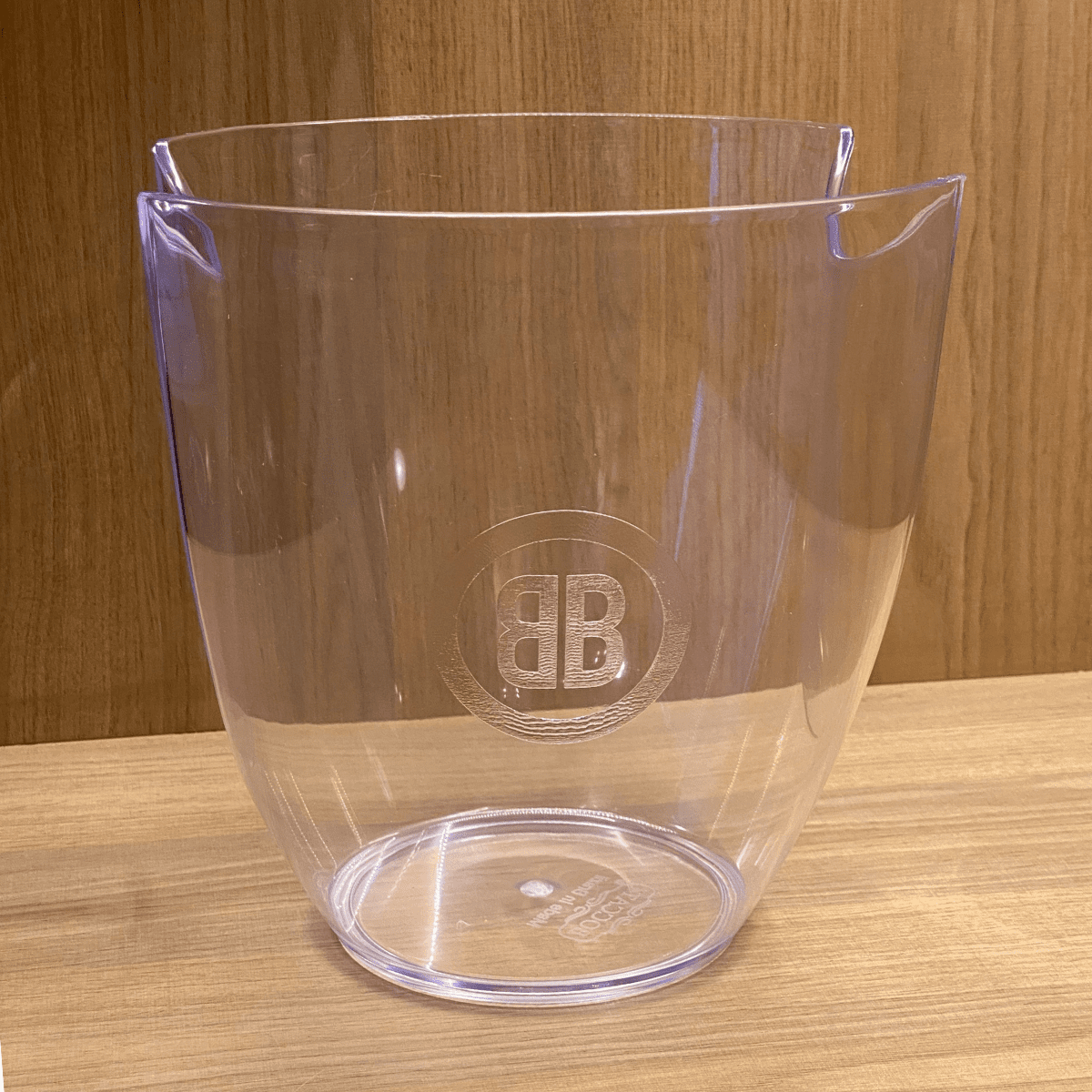 Champanheira Contemporânea Transparente para 1 Garrafa