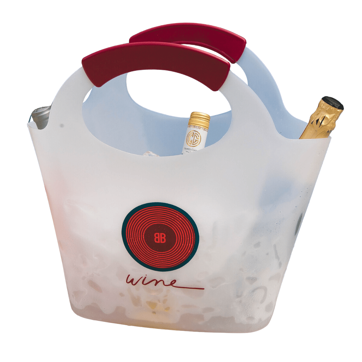 Ice Bag BB Wine Bolsa para Gelo e Vinho para 4 garrafas