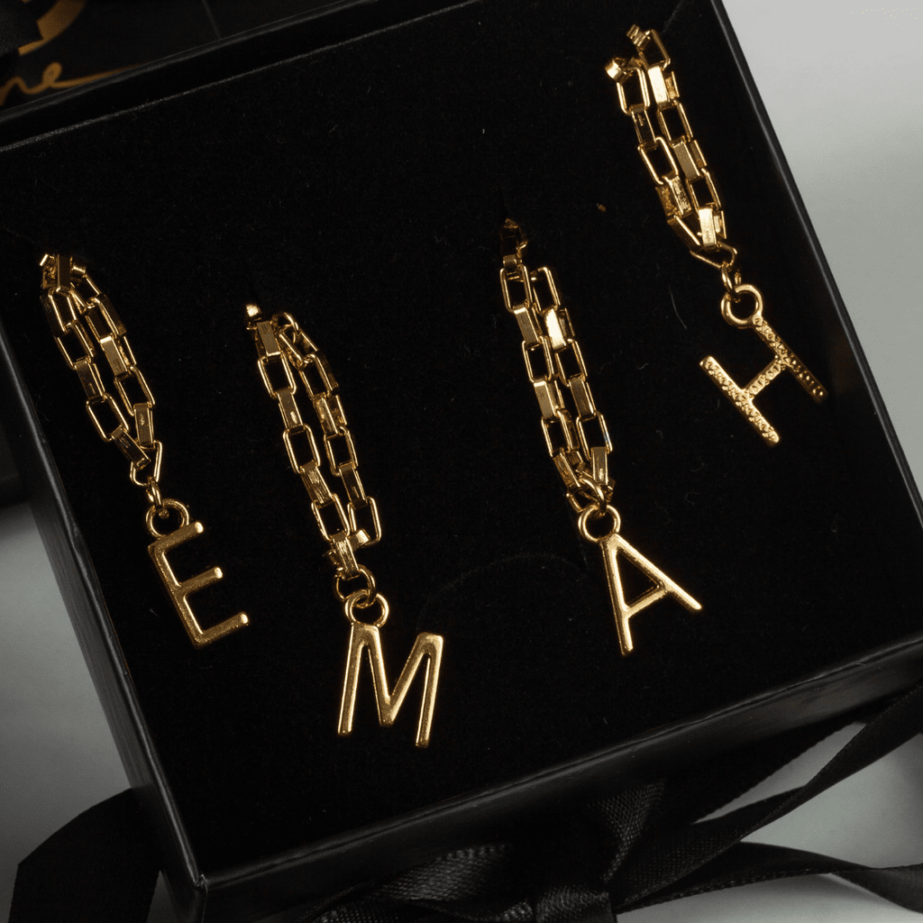 Marcadores de Taças Inicial - Gold