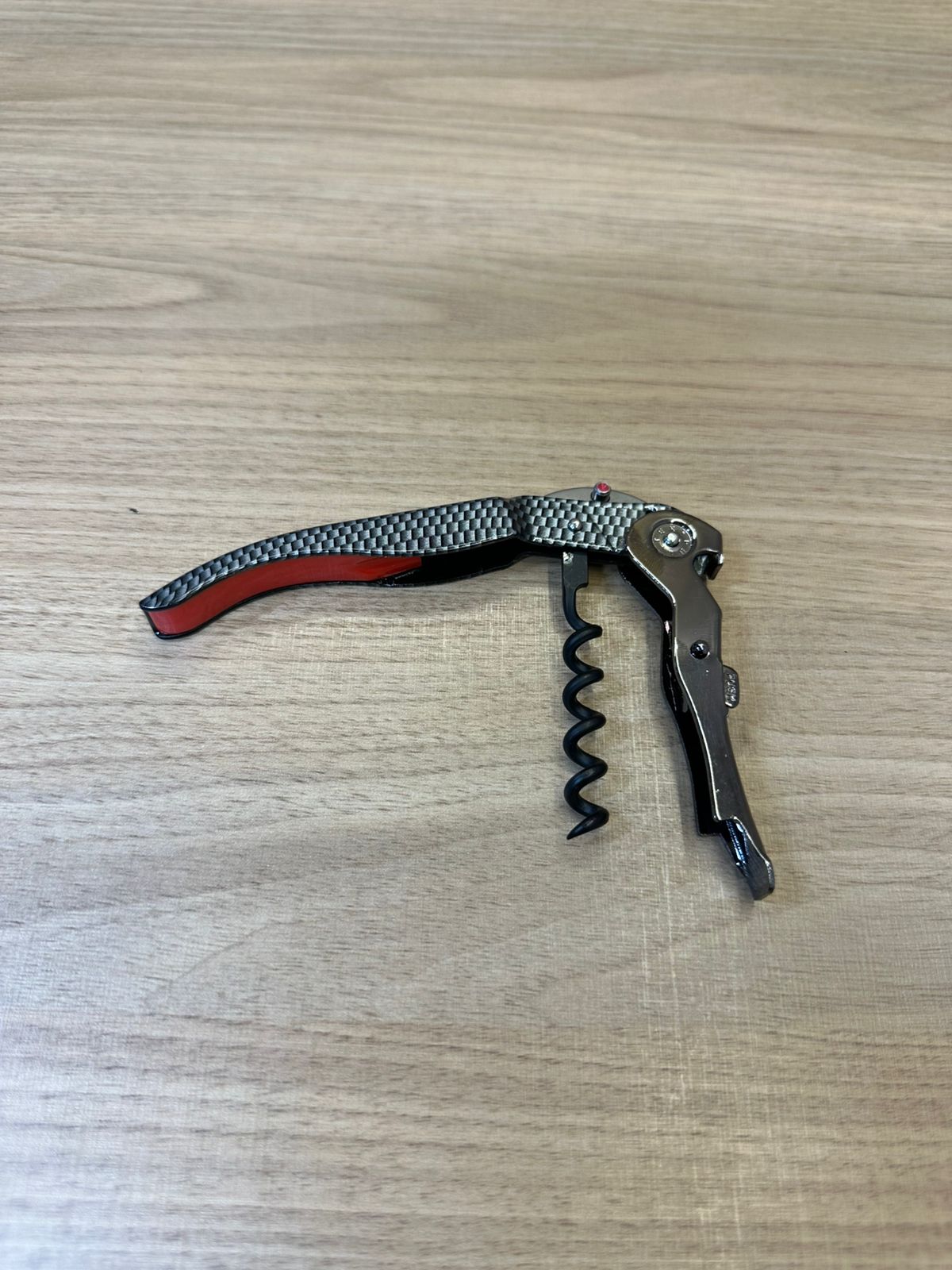 Saca Rolhas Pulltex Carbono dois Estágios