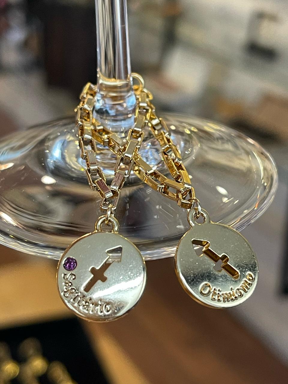 Marcador de Taça-Signos-Sagitário