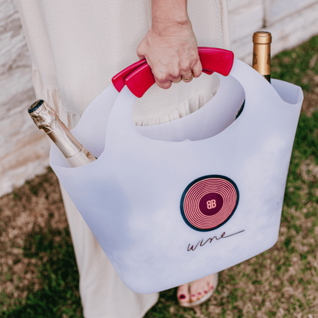 Ice Bag BB Wine Bolsa para Gelo e Vinho para 4 garrafas