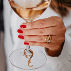 Marcadores de Taças Inicial - Gold