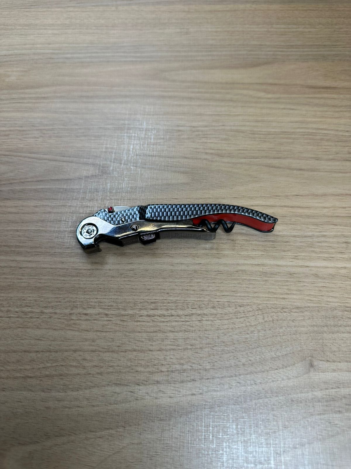 Saca Rolhas Pulltex Carbono dois Estágios