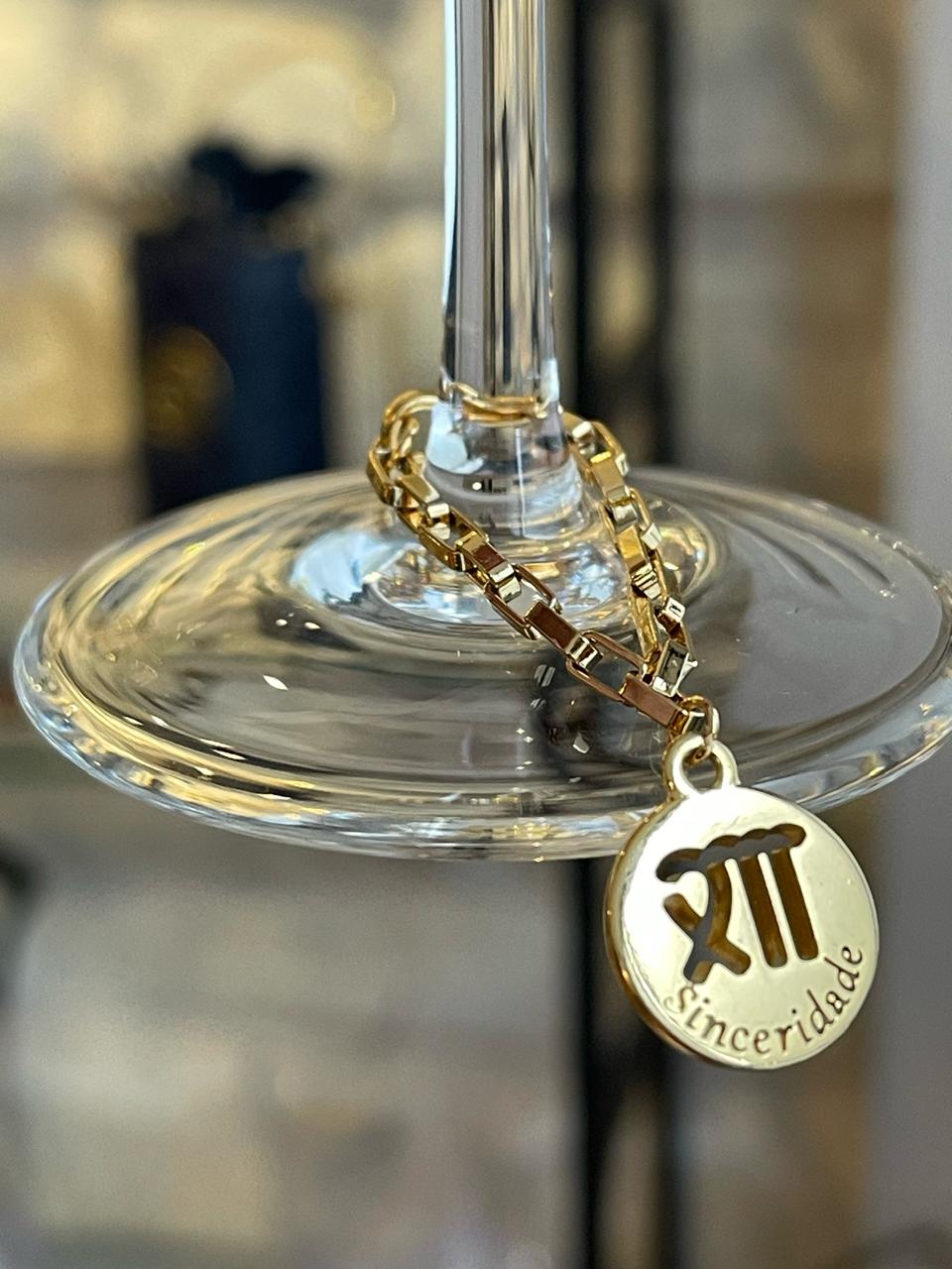 Marcador de Taça-Signos-Virgem