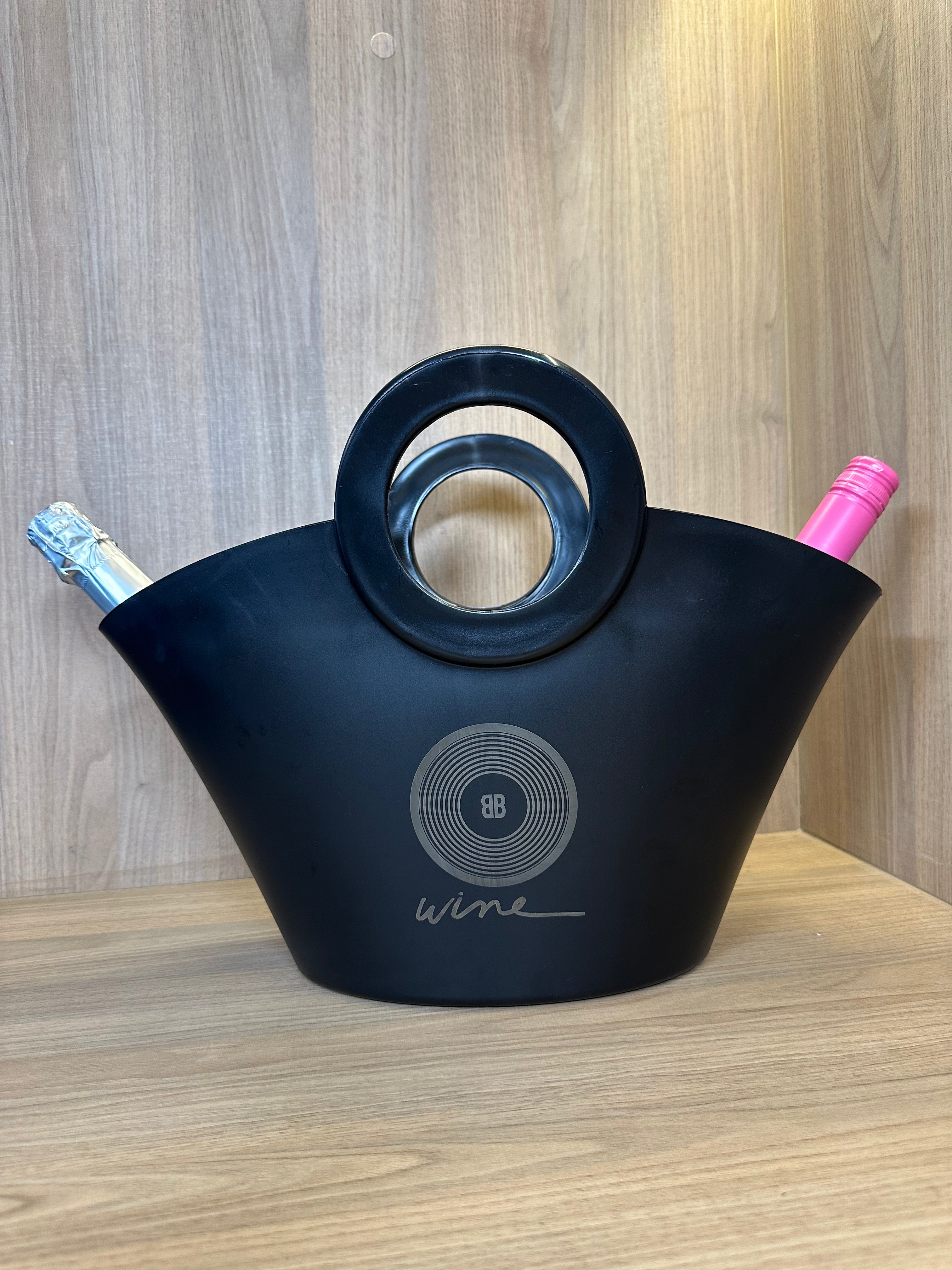 Ice Bag Brisa Preta para 2 Garrafas