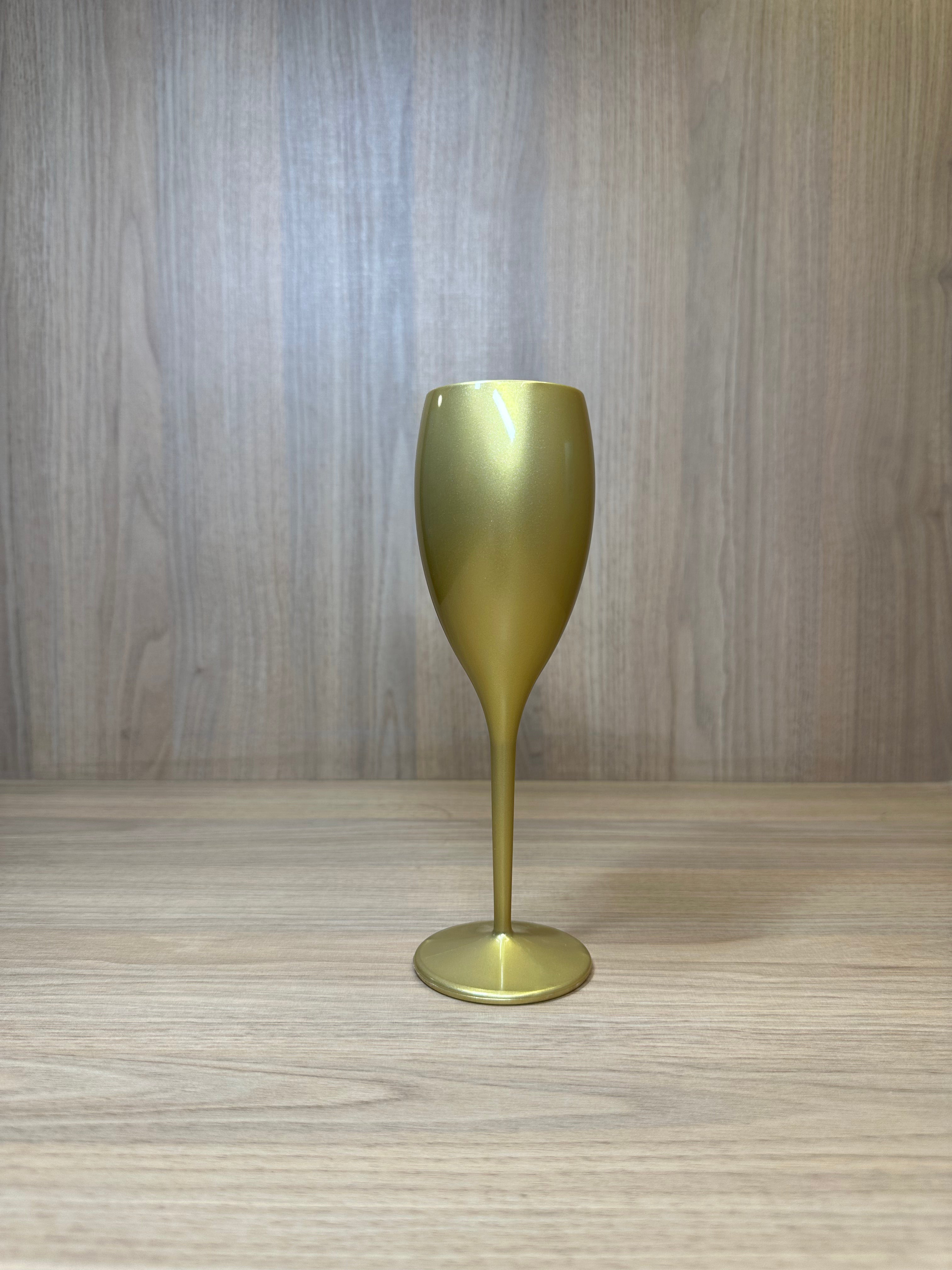 Taça para Espumante/Vinho - Dourada Acqua