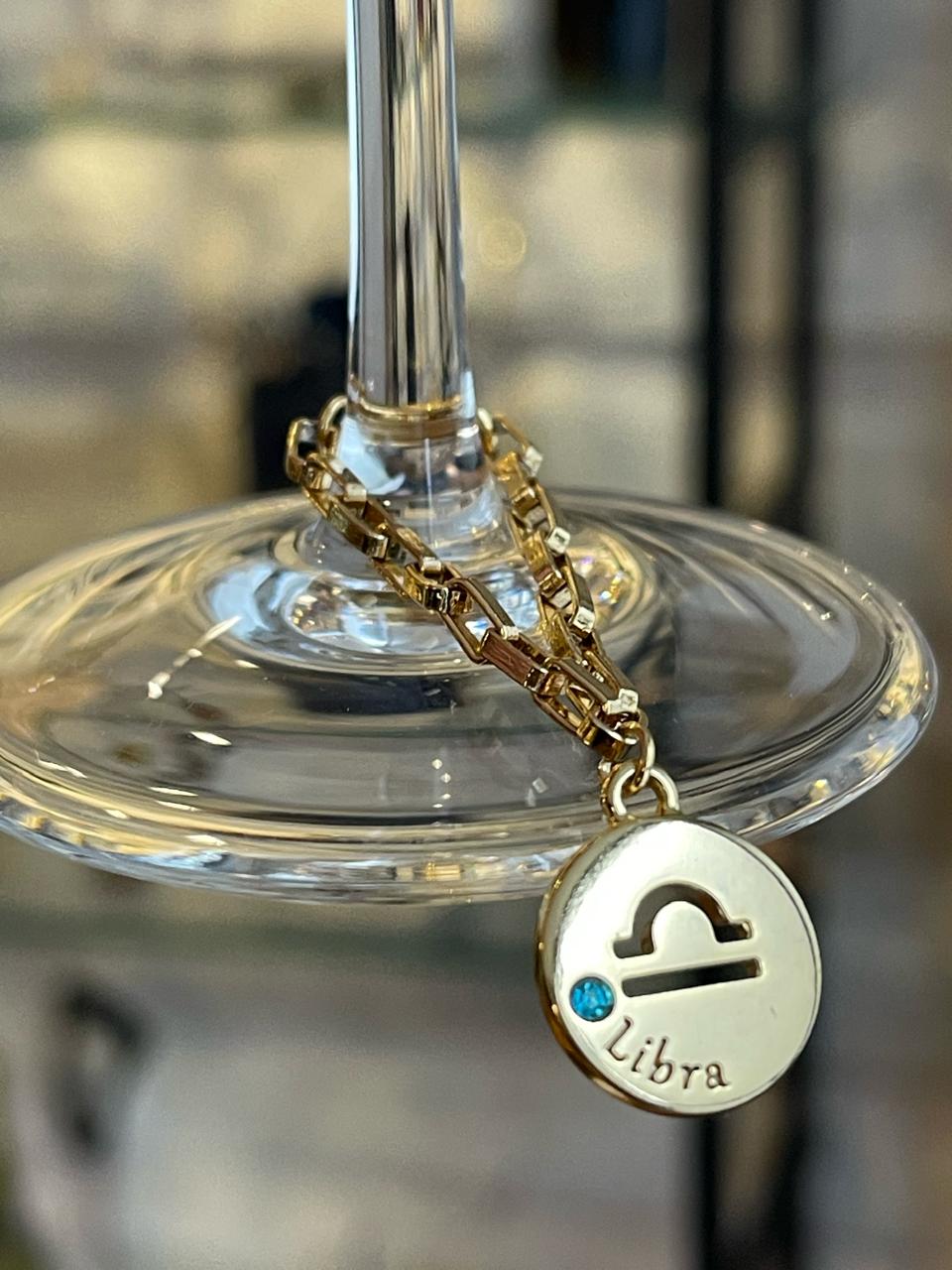 Marcador de Taça-Signos-Libra