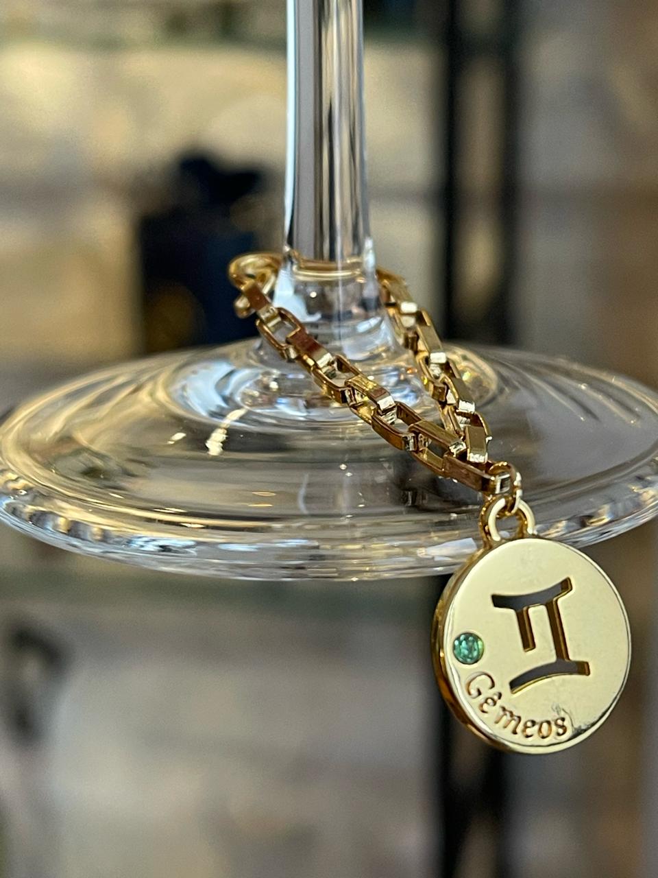 Marcador de Taça-Signos-Gemeos