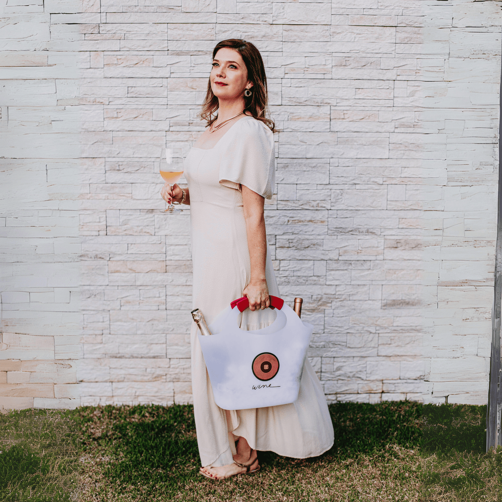 Ice Bag BB Wine Bolsa para Gelo e Vinho para 4 garrafas