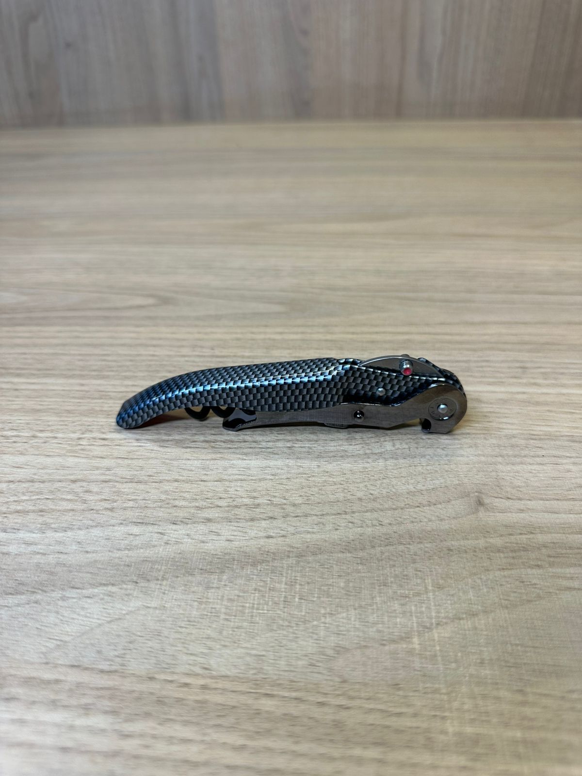 Saca Rolhas Pulltex Carbono dois Estágios