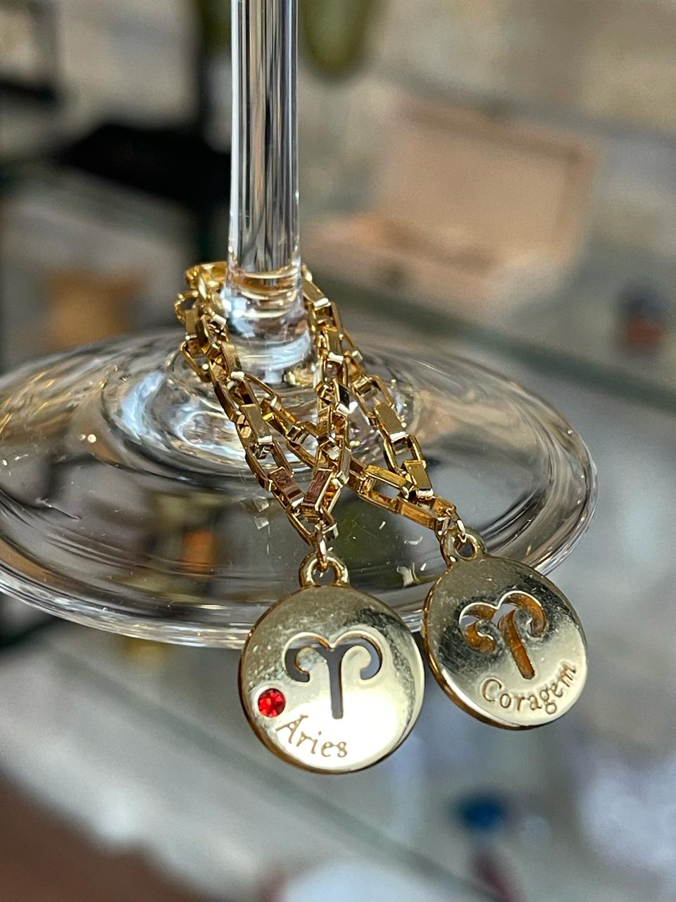 Marcador de Taça Signos- Aries