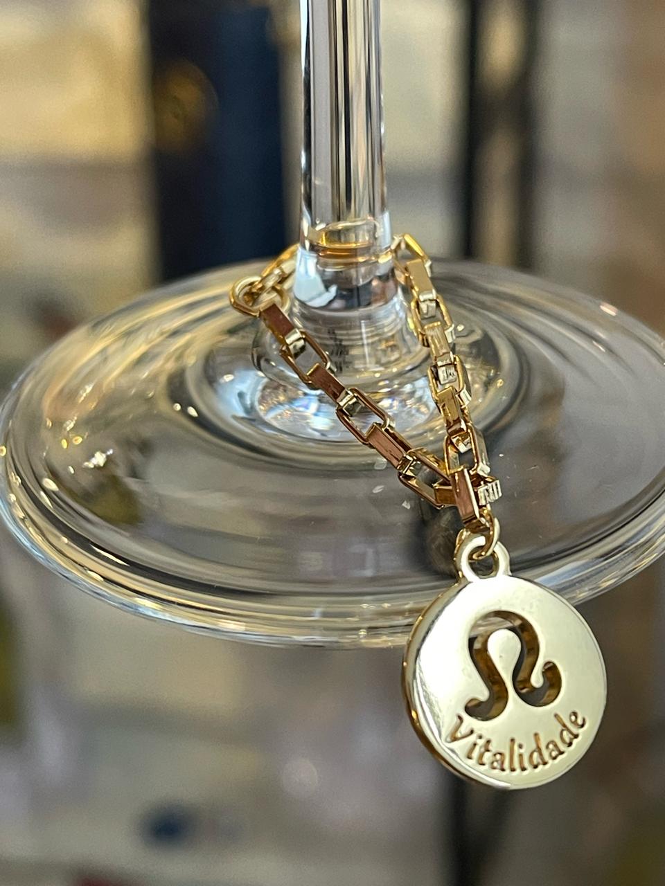 Marcador de Taça-Signos-Leão